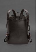 Фото Кожаный городской рюкзак на молнии Cooper maxi темно-коричневый (BN-BAG-19-1-choko)