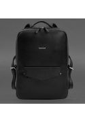 Фото Шкіряний рюкзак на блискавці Cooper maxi чорний (BN-BAG-19-1-g)