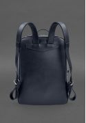 Фото Шкіряний рюкзак на блискавці Cooper maxi синій (BN-BAG-19-1-navy-blue)