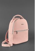 Фото Шкіряний міні-рюкзак Kylie барбі - рожевий