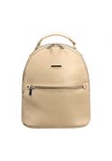 Фото Шкіряний жіночий міні-рюкзак Kylie Світло-бежевий краст (BN-BAG-22-light-beige)