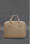 Фото Шкіряна сумка для ноутбука та документів світло-бежева (BN-BAG-37-light-beige)