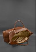 Фото Шкіряна дорожня сумка світло-коричнева Краст (BN-BAG-41-k)