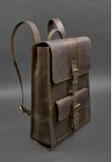 Фото Шкіряний рюкзак Brit темно-коричневий (BN-BAG-47-o)