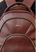 Фото Кожаный рюкзак бордовый краст (BN-BAG-49-vin)