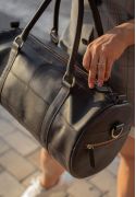 Фото Кожаная сумка Harper темно-коричневая краст (BN-BAG-14-choko)