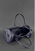 Фото Кожаная сумка Harper темно-синяя краст (BN-BAG-14-navy-blue)