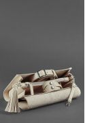 Фото Женская кожаная сумка Элис светло-бежевая Краст (BN-BAG-7-light-beige)