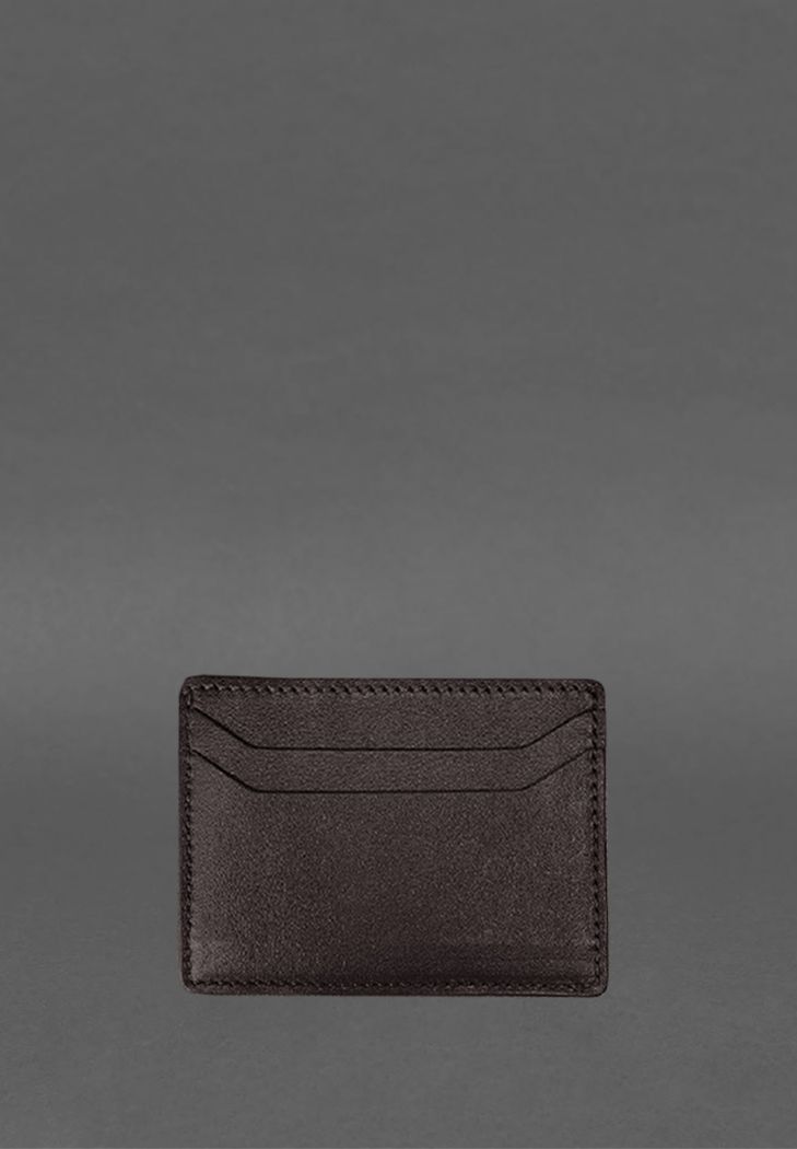 Кожаная визитница 5.0 коричневая (BN-KK-5-choko) BlankNote фото Фото Кожаная визитница 5.0 коричневая BlankNote (BN-KK-5-choko)