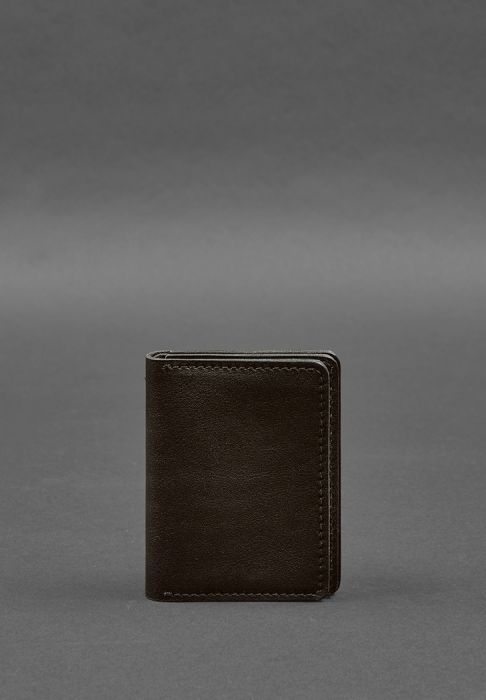 Фото Шкіряна обкладинка для посвідчення водія, ID і пластикових карток 2.0 коричнева (BN-KK-2-choko)