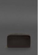 Фото Кожаный клатч-купюрник 4.0 темно-коричневый краст (BN-KLATCH-4-choko)