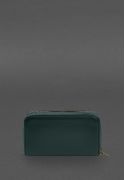 Фото Кожаный клатч-купюрник 4.0 зеленый краст (BN-KLATCH-4-malachite)