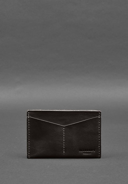 Кожаная обложка-органайзер для документов 6.2 темно-коричневый краст