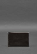 Фото Кожаная обложка-органайзер для документов 6.2 темно-коричневый краст (BN-OP-6-2-choko)
