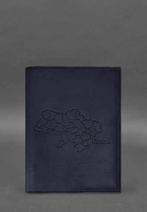 Фото Кожаная обложка для блокнота 6.0 (софт-бук) темно-коричневая