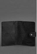 Фото Кожаная обложка для паспорта 3.0 черная