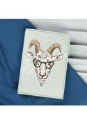 Фото Обложка для паспорта Hipster goat + блокнотик