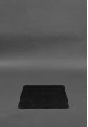 Фото Настільний набір з натуральної шкіри 1.0 чорний краст (BN-set-1-g)
