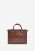 Фото Женская кожаная сумка Fancy світло-коричневий кайзер (TW-Fency-kon-ksr)