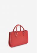 Фото Женская кожаная сумка Fancy червоний Saffiano (TW-Fency-kon-ksr)
