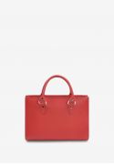Фото Женская кожаная сумка Fancy червоний Saffiano (TW-Fency-kon-ksr)