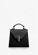 Фото Жіноча шкіряна сумка Futsy Чорна (TW-Futsy-black)
