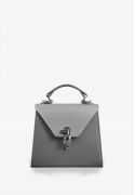 Фото Женская кожаная сумка Futsy Серая (TW-Futsy-grey)
