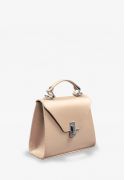 Фото Женская кожаная сумка Futsy Светло-бежевая (TW-Futsy-light-beige)