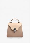 Фото Женская кожаная сумка Futsy Светло-бежевая (TW-Futsy-light-beige)