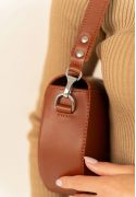 Фото Женская кожаная сумка Kira Светло-коричневая (TW-Kira-kon)