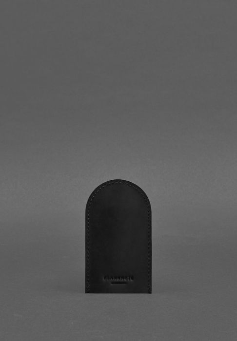 Кожаная ключница 2.0 черная Crazy Horse