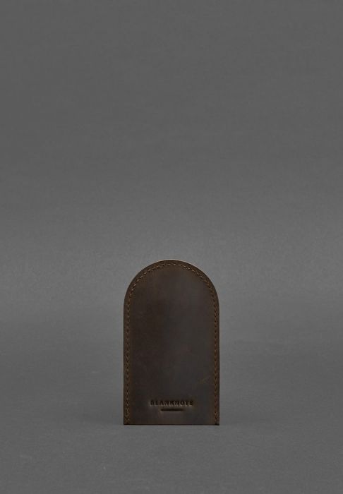 Кожаная ключница 2.0 темно-коричневый Crazy Horse