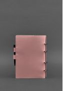 Шкіряний блокнот з датованим блоком (Софт-бук) 9.1 рожевий (BN-SB-9-1-pink) - фото