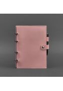 Кожаный блокнот с датированным блоком (Софт-бук) 9.1 розовый (BN-SB-9-1-pink) фото