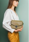 Женская кожаная сумочка Yoko оливковая (TW-Yoko-olive) фото