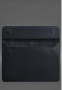 Фото Кожаный чехол-конверт на магнитах для MacBook Pro 15 -16'' Синий Crazy Horse (BN-GC-12-nn)