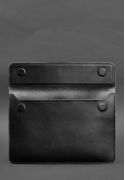 Фото Кожаный чехол-конверт на магнитах для MacBook 14 Черный (BN-GC-22-g)