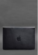 Фото Кожаный чехол-конверт на магнитах для MacBook Air/Pro 13'' Темно-синий (BN-GC-9-navy-blue)