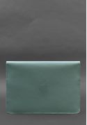 Фото Кожаный чехол-конверт на магнитах для MacBook Air/Pro 13'' Бирюзовый (BN-GC-9-tiffany)