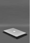 Фото Клаптиковий чохол із натуральної шкіри для MacBook 13 дюйм Чорний (BN-GC-21-g)