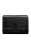 Фото Лоскутный чехол из натуральной кожи для MacBook 13 дюйм черный (BN-GC-21-g)