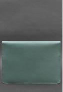 Фото Кожаный чехол-конверт на магнитах для ноутбука Универсальный Бирюзовый (BN-GC-25-tiffany)