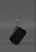 Фото Кожаный чехол для автомобильного ключа, черный краст (BN-GC-27-g)