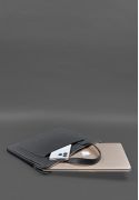 Фото Кожаный чехол с ручками для ноутбука 13 дюйм Черный (BN-GC-4-g)