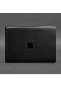 Фото Кожаный чехол для MacBook Air/Pro 13'' Черный