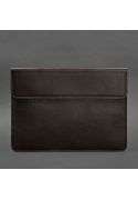 Фото Кожаный чехол-конверт на магнитах для MacBook 14 Темно-коричневый (BN-GC-22-choko)