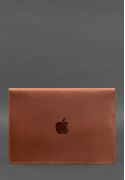 Фото Кожаный чехол-конверт на магнитах для MacBook Air/Pro 13'' Светло-коричневый