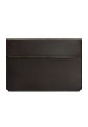 Фото Кожаный чехол-конверт на магнитах для MacBook Air/Pro 13'' Темно-коричневый