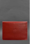 Фото Шкіряний чохол-конверт на магнітах для MacBook 14 Червоний (BN-GC-22-red)