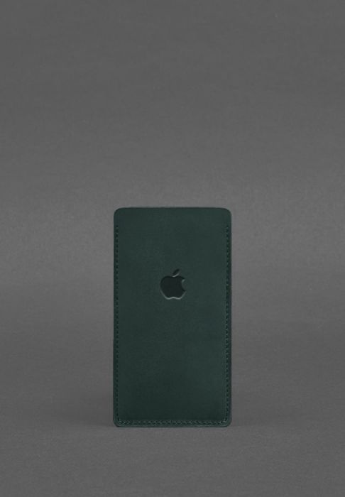 Фото Шкіряний чохол для iPhone 12 Зелений Crazy Horse (BN-GC-2-iz)
